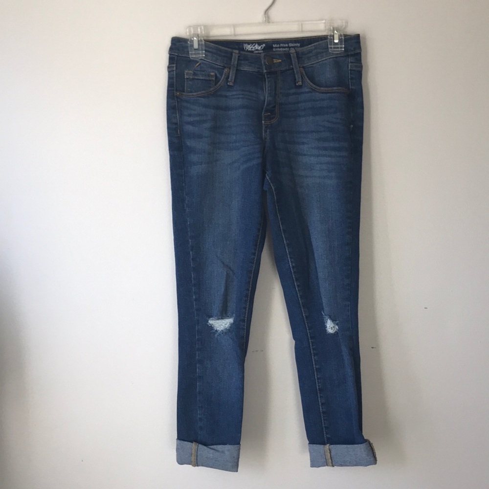 Target “Distressed” Skinny Jeans